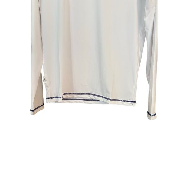 Cabana Life White Long Sleeve Swim Sun Shirt S Beachy Boating Sailing Unisex - Picture 3 of 11
